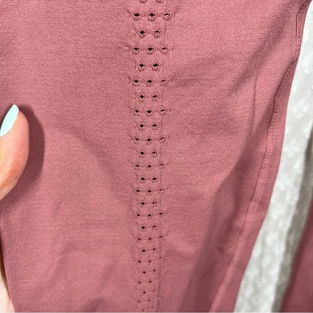 Free People Movement Pink Good Karma‎ High Rise Leggings